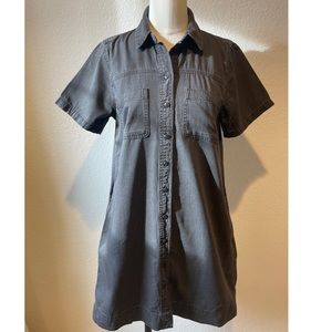 Madewell Denim Shirtdress W/Pockets